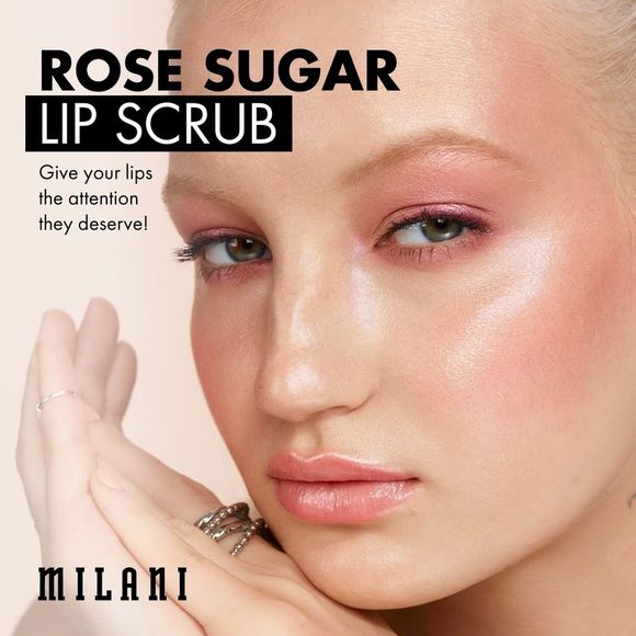 Milani Rose Sugar Lip Scrub 0.42 oz - Picture 2 of 5